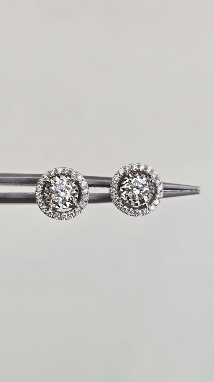 Natural Diamond Earrings